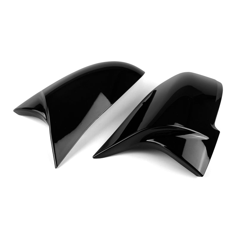 M Style Gloss Black Wing Mirror Covers For BMW F20 F21 F22 F30 F32 F87 (2012-2019)