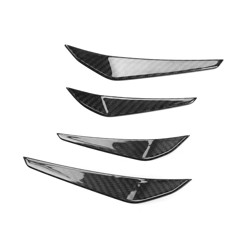 BMW M3 / M4 G80/G81/G82/G83 Carbon Fibre Front Bumper Canards (2021+)