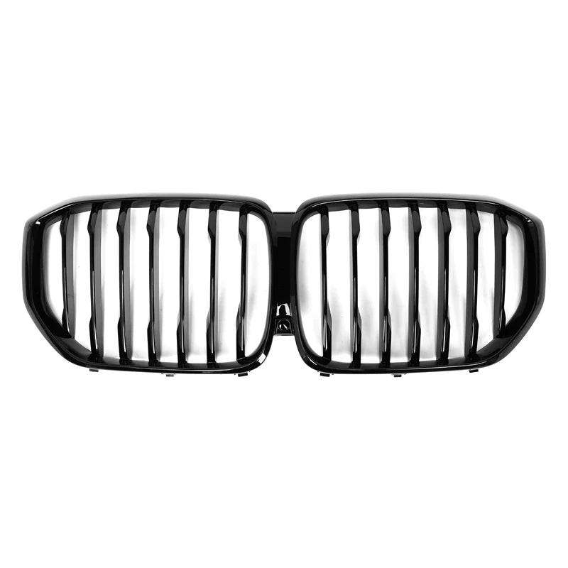BMW X5 & X5M G05 F95 Gloss Black Single Slat Front Grills (2018-2023)
