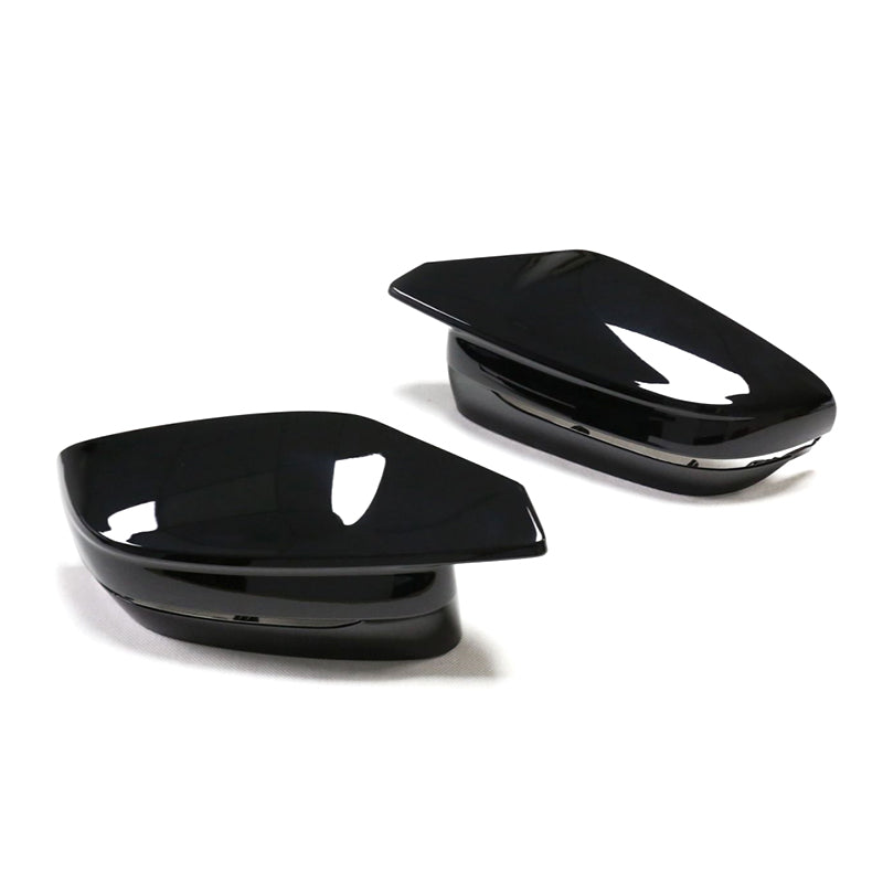 BMW G87 M2, G80 G81 M3, G82 G83 M4, G42 M240I, G20 M340I Gloss Black Mirror Covers (2021+)
