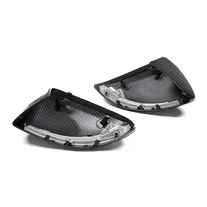 Mercedes C-Class W205 / E-Class W213 Pre-Preg Dry Carbon Fibre Mirror Covers By OPTIC (2014-2021)