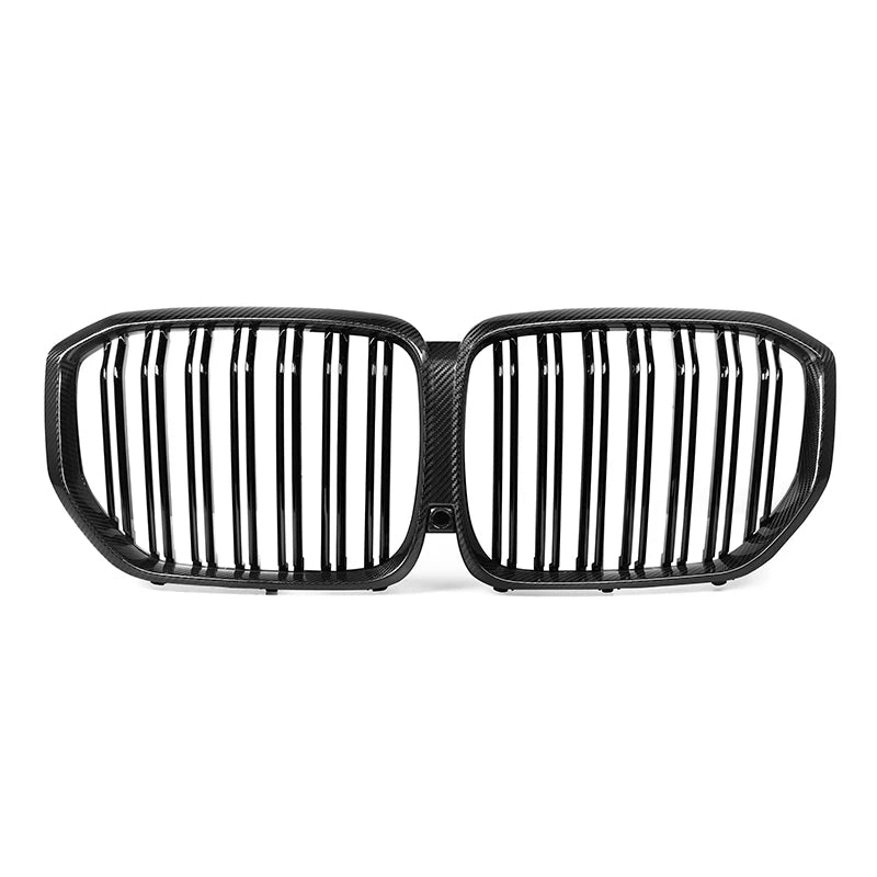 BMW X5 & X5M G05 F95 LCI Carbon Fibre Double Slat Front Grills (2023+)