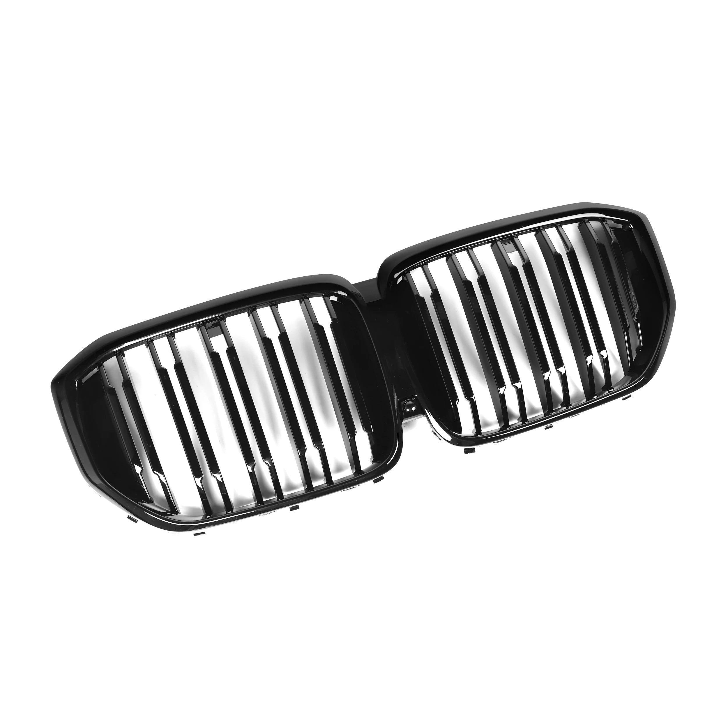 BMW X5 & X5M G05 F95 LCI Gloss Black Double Slat Front Grills (2023+)