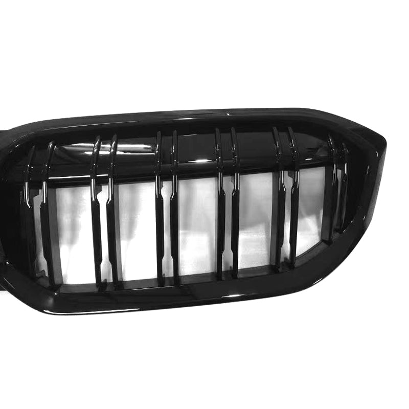 BMW 3 Series G20/G21 LCI Gloss Black Double Slat Grill (2022+)