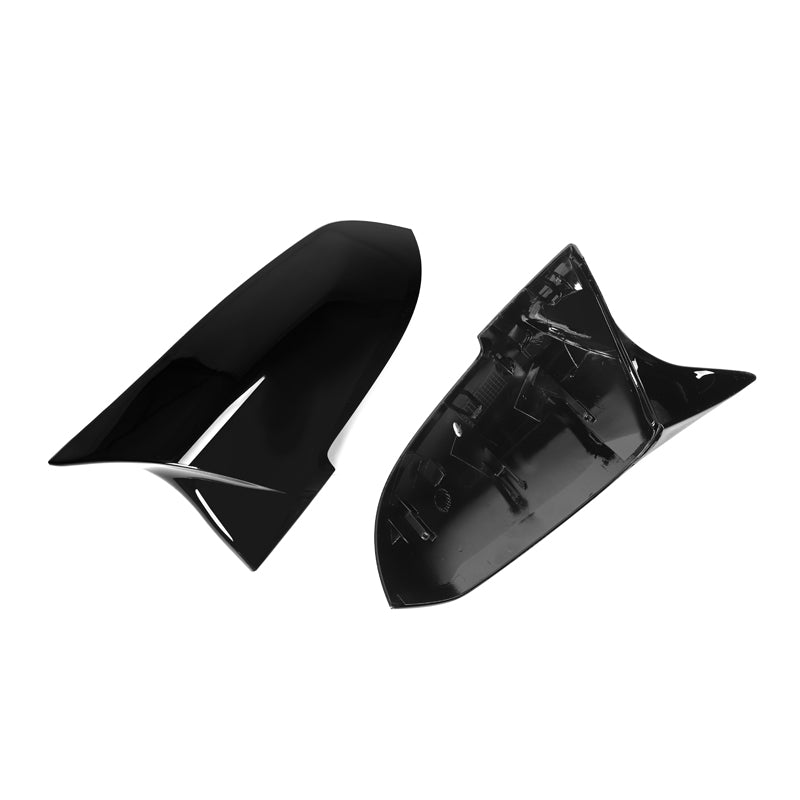 M Style Gloss Black Wing Mirror Covers For BMW F20 F21 F22 F30 F32 F87 (2012-2019)