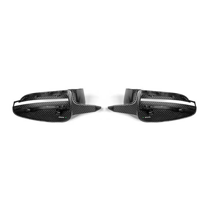 BMW 8 Series G14 G15 G16 M-Style Pre-Preg Dry Carbon Fibre Mirror Covers By OPTIC (2018+)