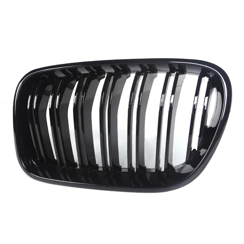 BMW X3 X4 F25 F26 Gloss Black Double Slat Front Grills (2010-2013)