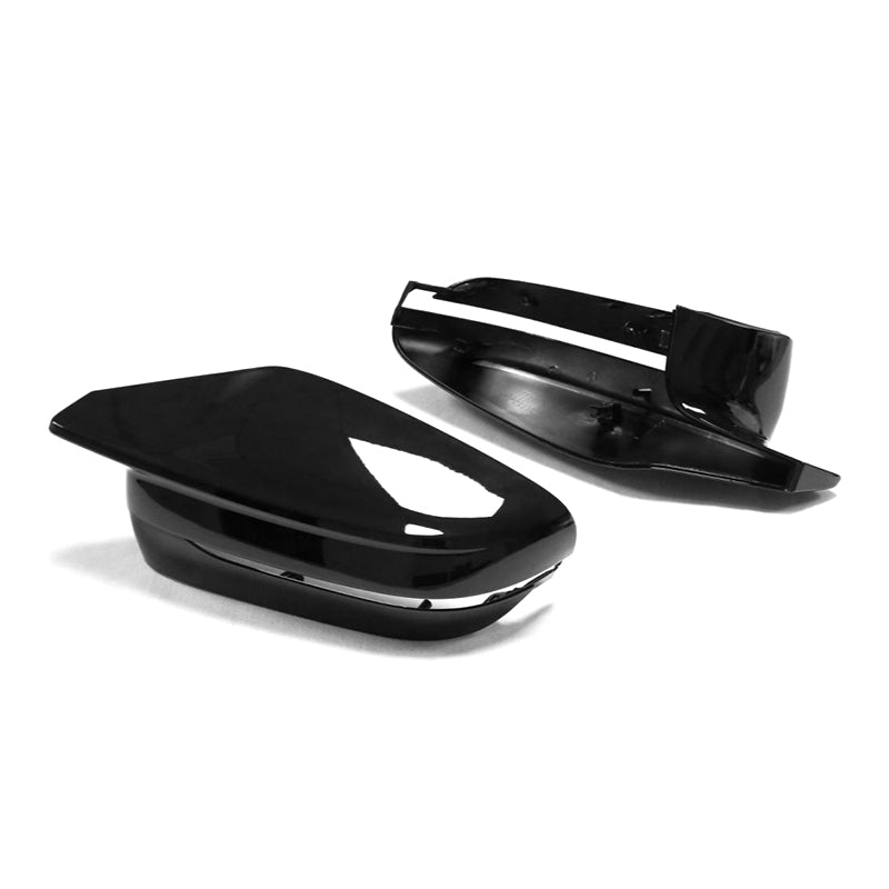 BMW G87 M2, G80 G81 M3, G82 G83 M4, G42 M240I, G20 M340I Gloss Black Mirror Covers (2021+)