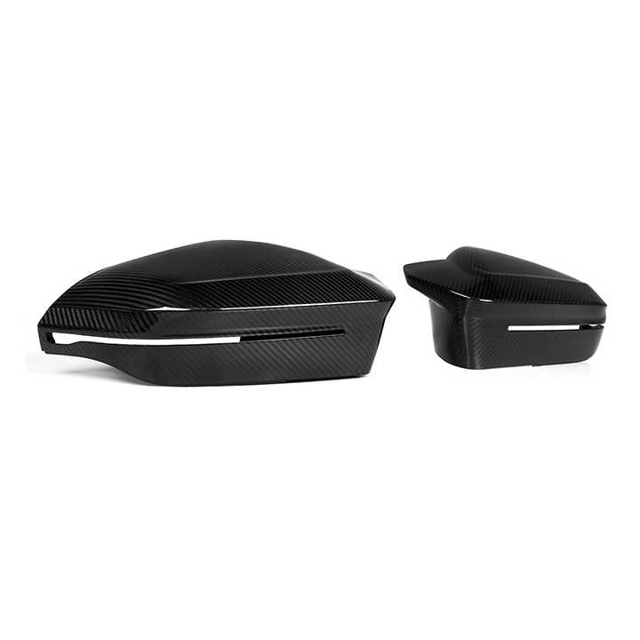 BMW 5 Series G60/G61 & M5 G90/G99 M-Style Pre-Preg Dry Carbon Fibre Mirror Covers By OPTIC (2024+)