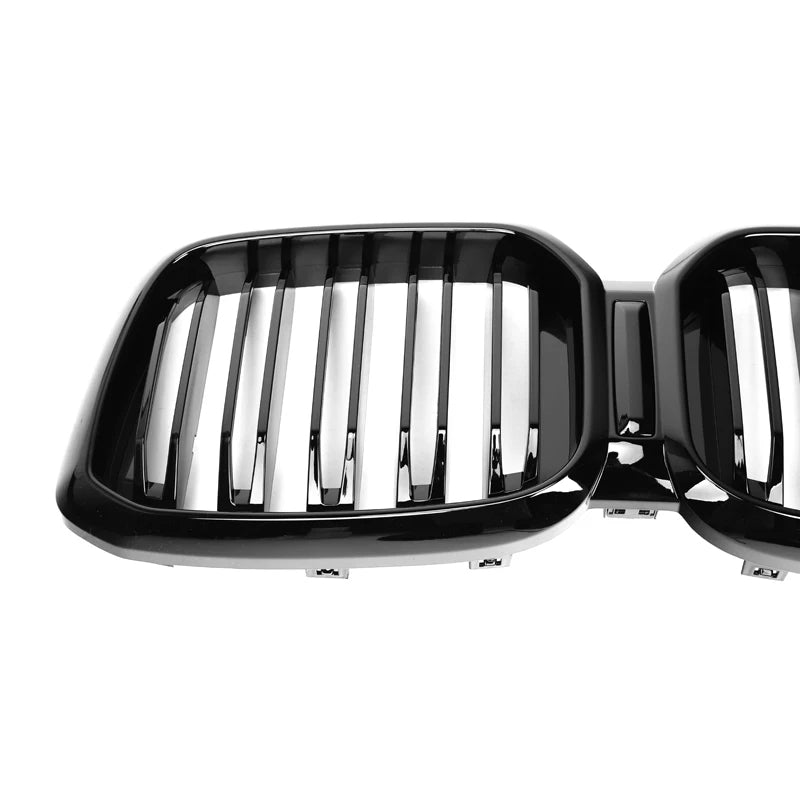 BMW X3 X4 G01 G02 & X3M X4M F97 F98 LCI Gloss Black Front Grills (2021+)