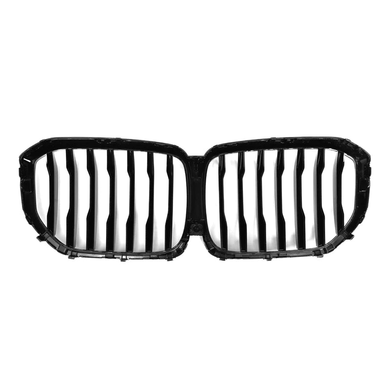 BMW X5 & X5M G05 F95 Gloss Black Single Slat Front Grills (2018-2023)
