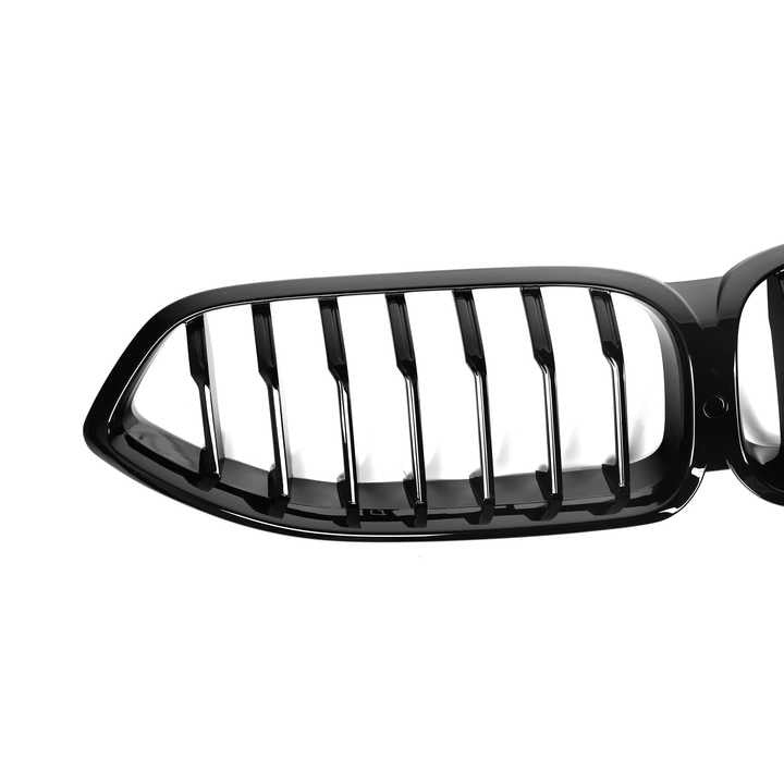 BMW 8 Series G14 G15 G16 Gloss Black Single Slat Grill (2018-2022)