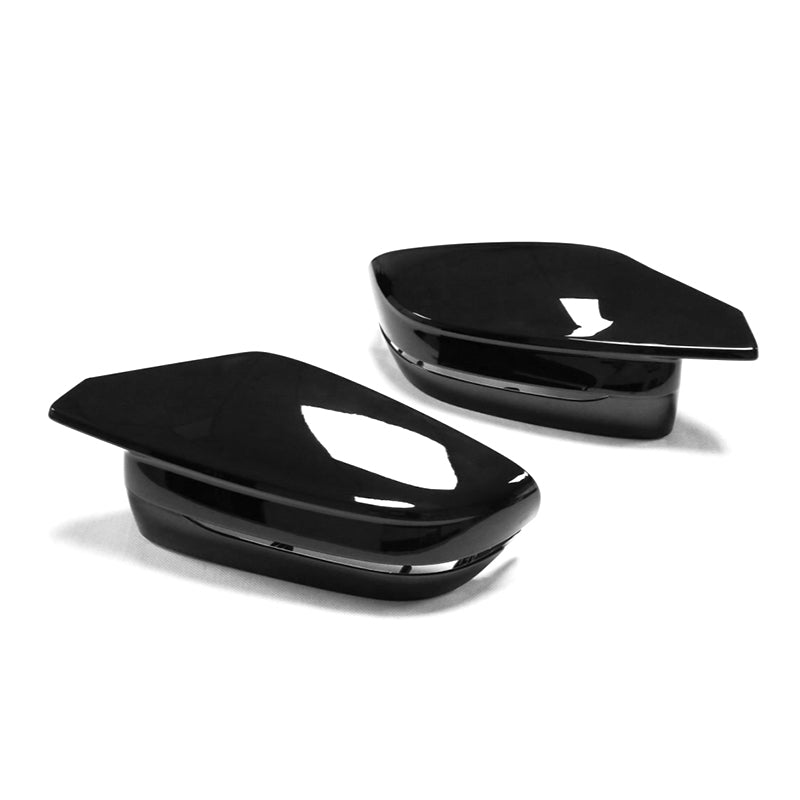 BMW G87 M2, G80 G81 M3, G82 G83 M4, G42 M240I, G20 M340I Gloss Black Mirror Covers (2021+)