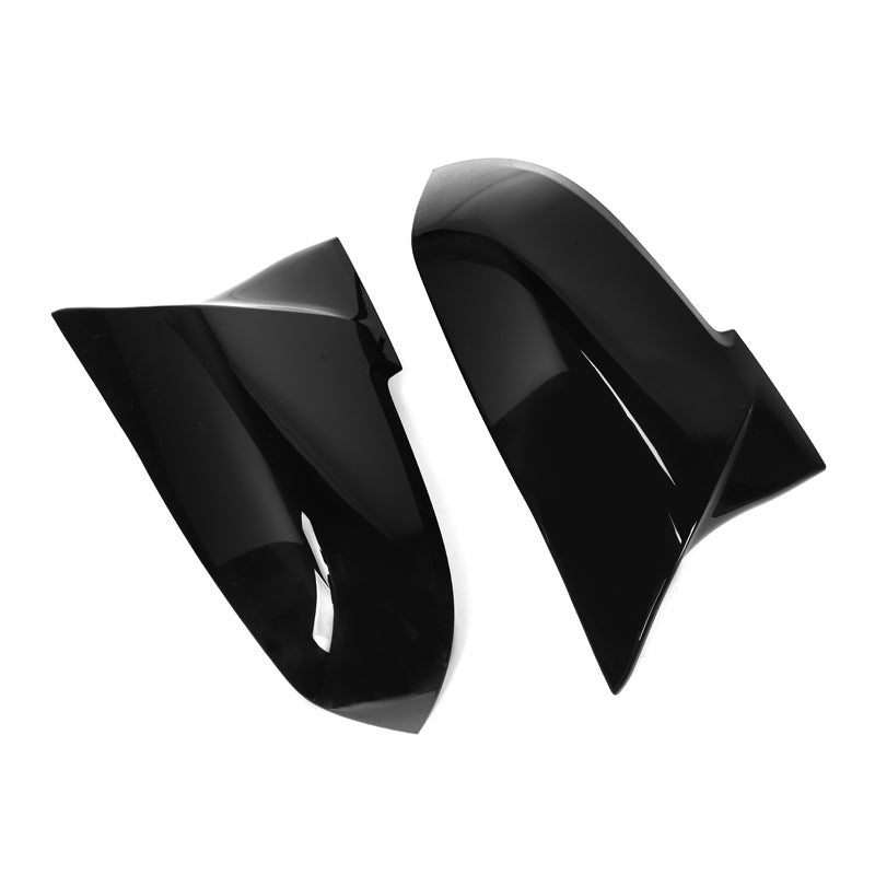 M Style Gloss Black Wing Mirror Covers For BMW F20 F21 F22 F30 F32 F87 (2012-2019)