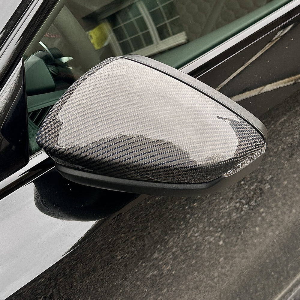 Audi A3/S3/RS3 8Y Carbon Fibre Mirror Covers (2020-2024)