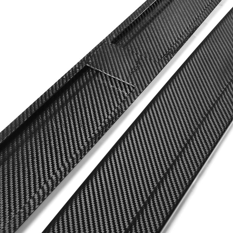 BMW M3 F80 / M4 F82 F83 Pre-Preg Dry Carbon Fibre M Performance Style Side Skirts By OPTIC (2014-2019)