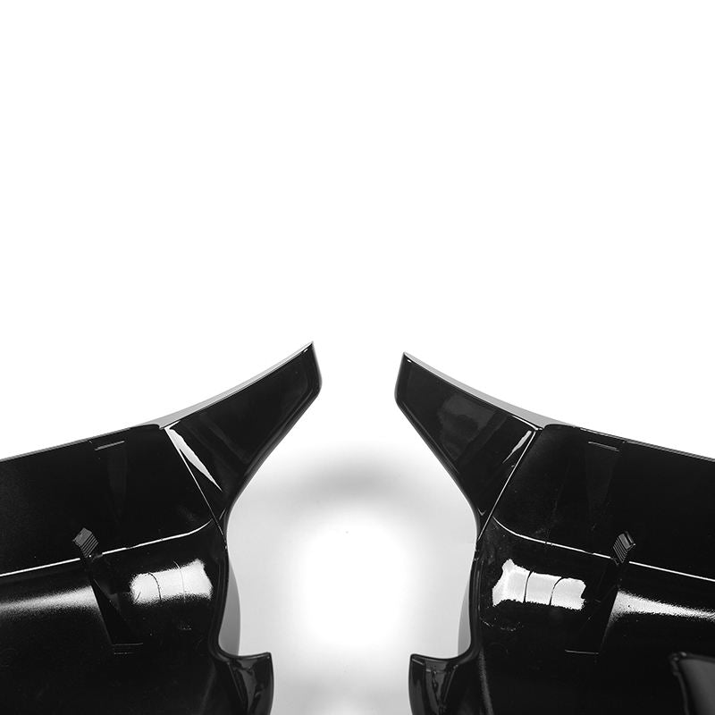 BMW 5/6/7 Series F01/F02/F07/F06/F12/F13/F10/F11 M-Style Gloss Black Mirror Covers (2010-2013)