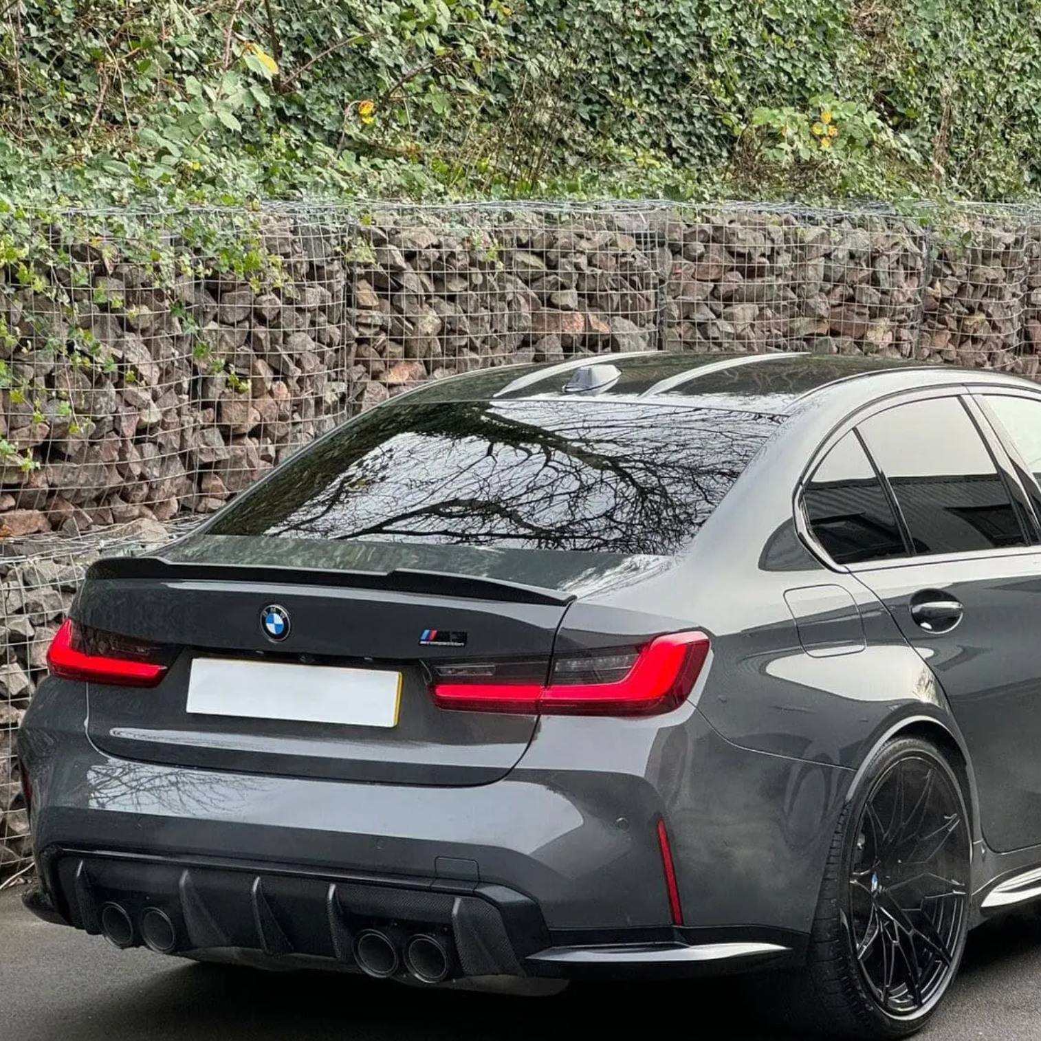 BMW 3 Series G20 & M3 G80 Pre-Preg Dry Cs Style Carbon Fibre Rear Spoiler By OPTIC (2018+)