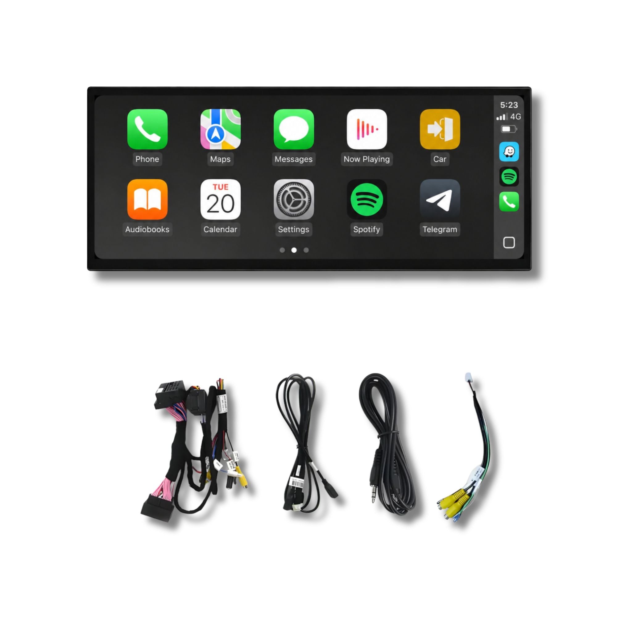 BMW X5/X6 E70/E71 | 12.3" Apple CarPlay/Android Auto Touchscreen Display | (2007-2014)