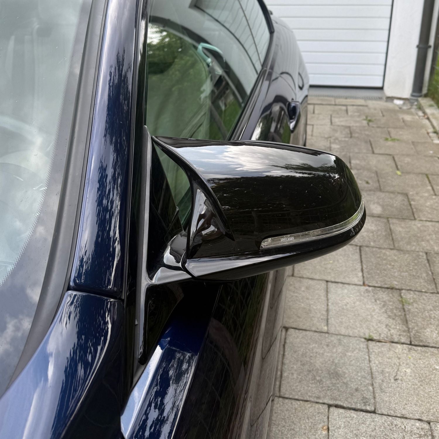 M Style Gloss Black Wing Mirror Covers For BMW F20 F21 F22 F30 F32 F87 (2012-2019)