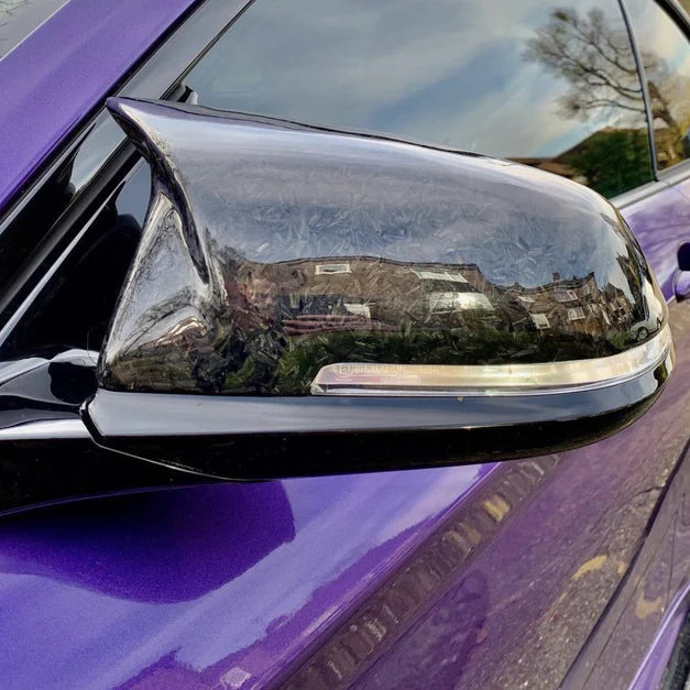 M Style Forged Carbon Fibre Wing Mirror Covers For BMW F20 F21 F22 F30 F32 F87 (2012-2019)