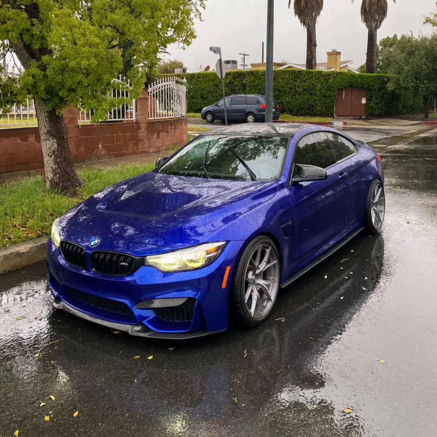 BMW M3 F80 / M4 F82 F83 Carbon Fibre Cs Style Front Lip Splitter (2014-2019)