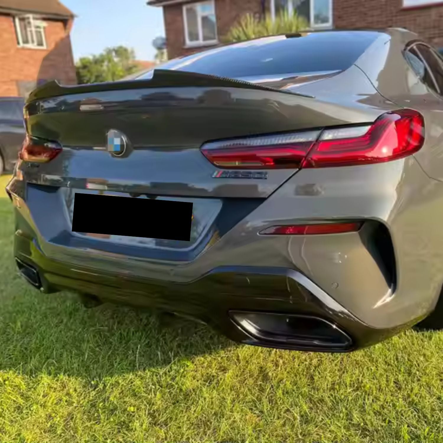 BMW 8 Series G14 / M8 F91 Convertible Pre-Preg Dry Carbon Fibre Psm Ducktail Style Rear Spoiler By OPTIC (2018+)