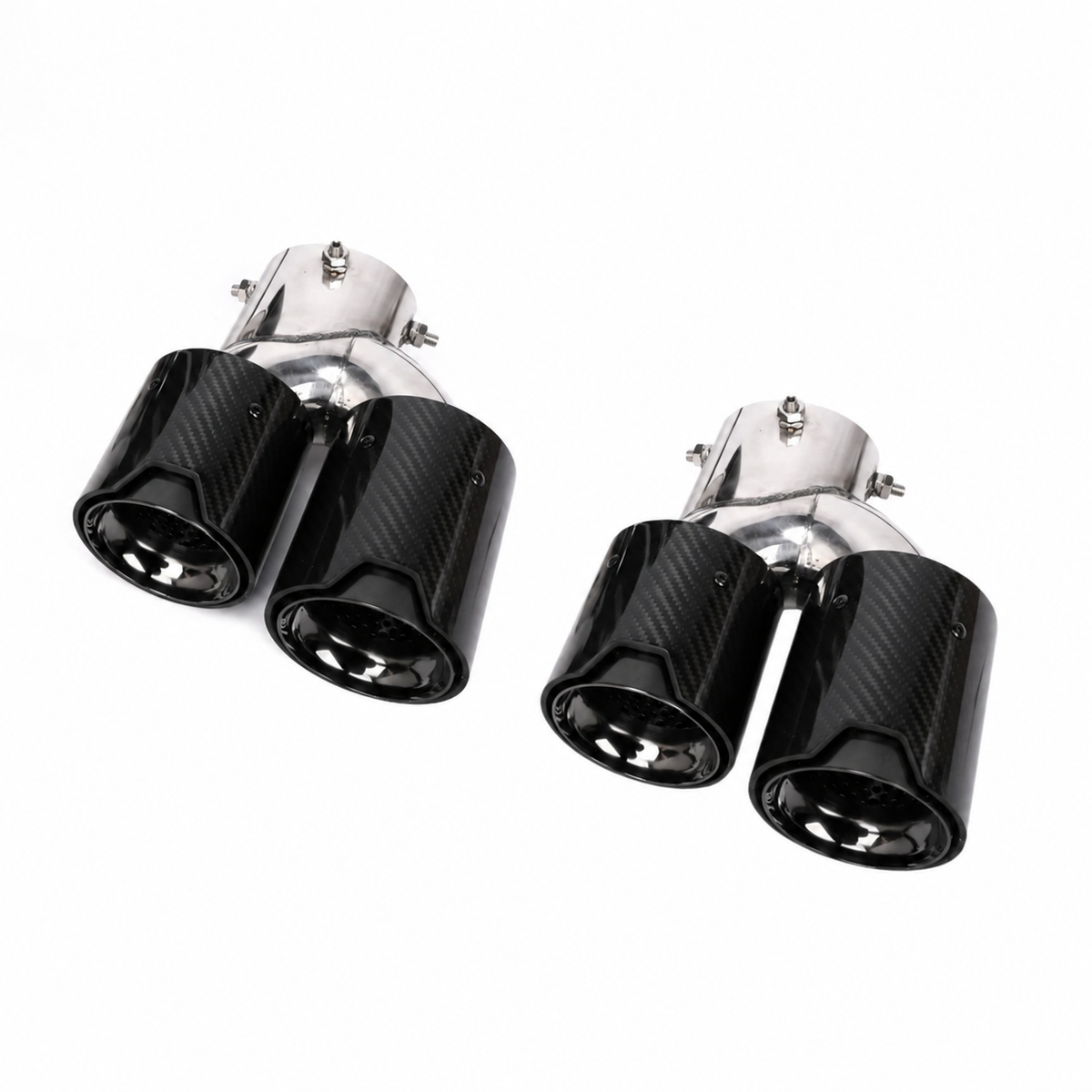 BMW 2/3/4 Series | G42/G20/G22 | M240i/M340i/M440i Carbon Quad Exhaust Tips