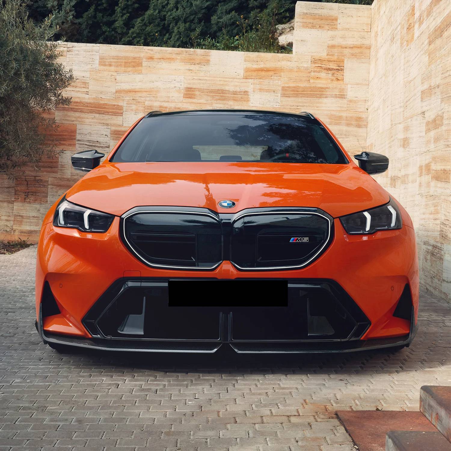 BMW 5 Series G60/G61 & M5 G90/G99 M-Style Gloss Black Mirror Covers (2024+)