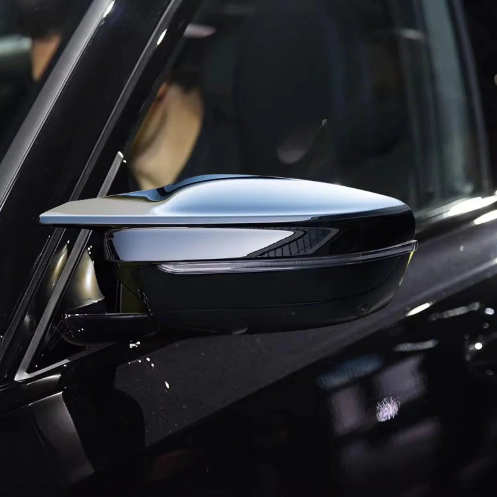 BMW G87 M2, G80 G81 M3, G82 G83 M4, G42 M240I, G20 M340I Gloss Black Mirror Covers (2021+)