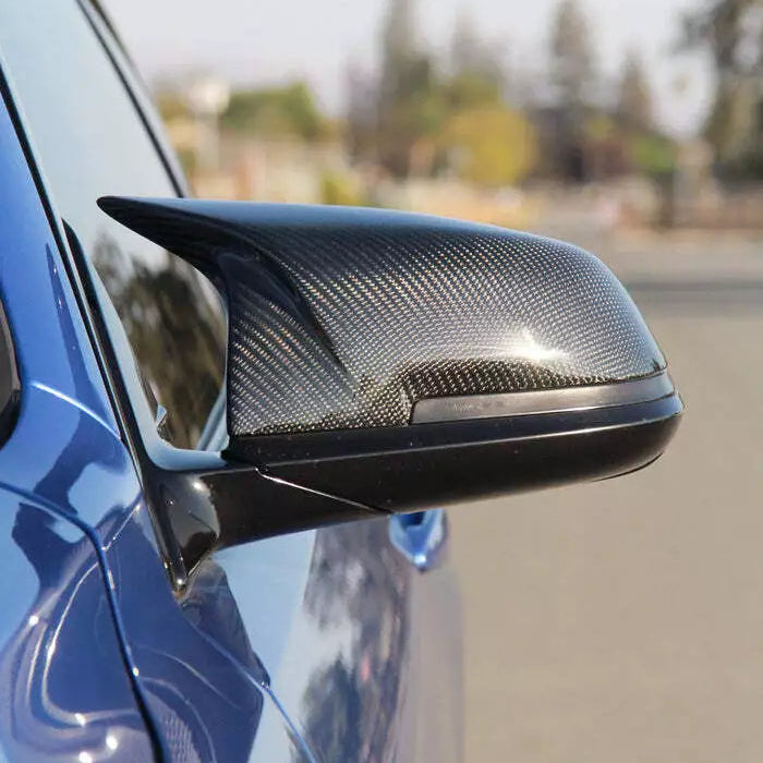M-Style Pre-Preg Dry Carbon Fibre Mirror Covers For BMW F20/F21/F22/F30/F32/F87 By OPTIC (2012-2019)