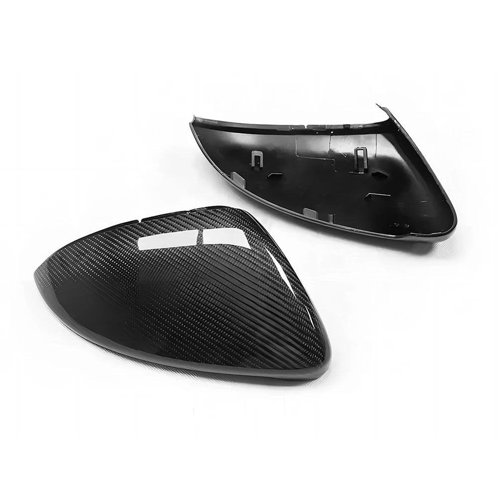 Golf MK7 MK7.5 GTI GTD R Carbon Fibre Replacement Wing Mirror Covers (2013-2019)