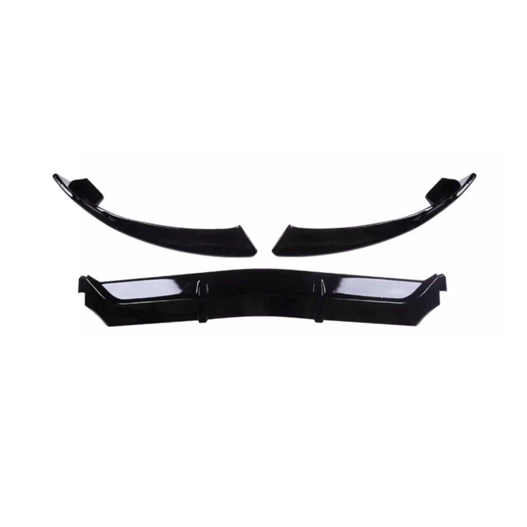 Mercedes GLC X253/C253 Gloss Black Front Lip Splitter (2016-2019)