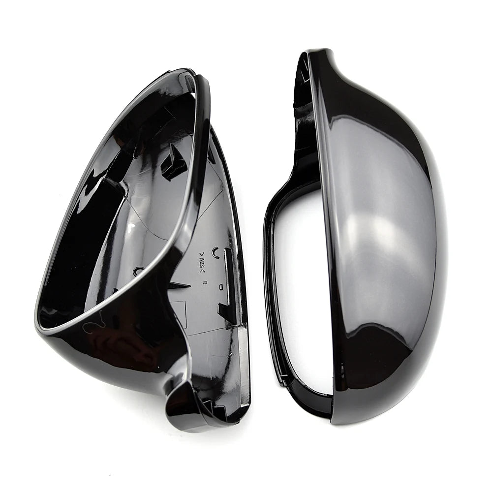 Gloss Black Mirror Covers For Golf MK5 (2003-2009)