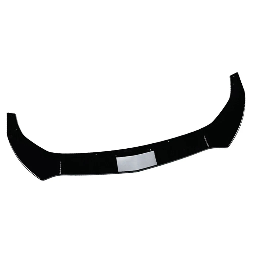 Mercedes A-Class W176 Facelift AMG Style Gloss Black Front Lip Splitter (2016-2018)