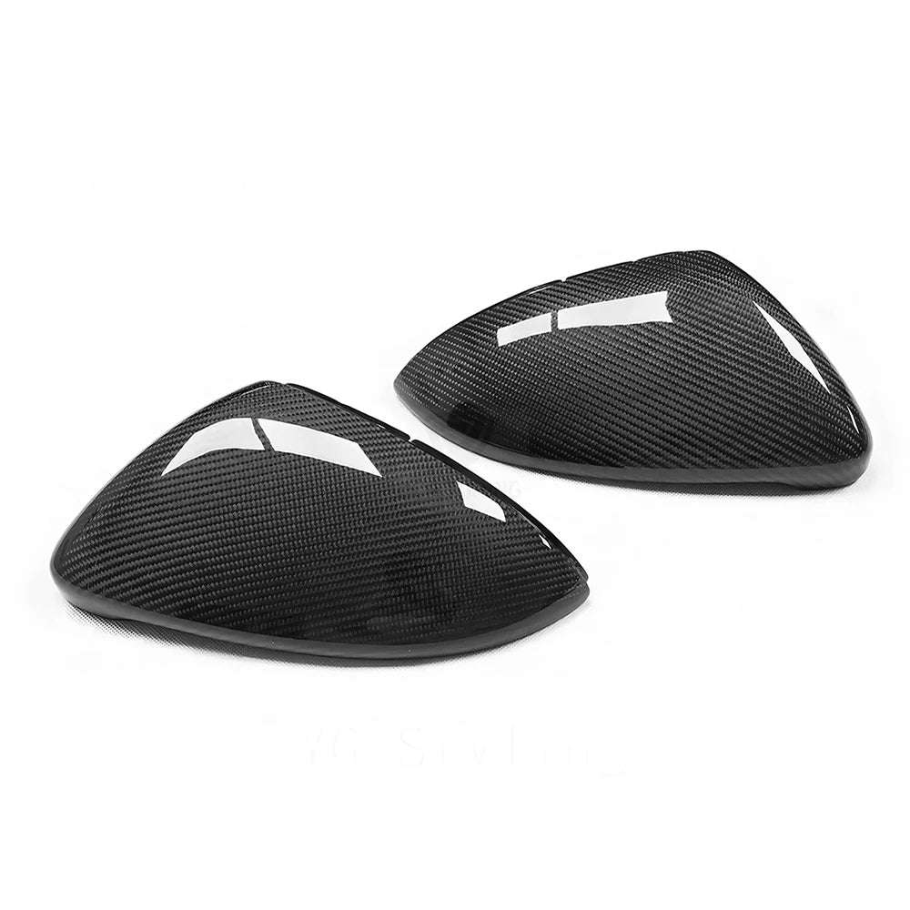 Golf MK7 MK7.5 GTI GTD R Carbon Fibre Replacement Wing Mirror Covers (2013-2019)