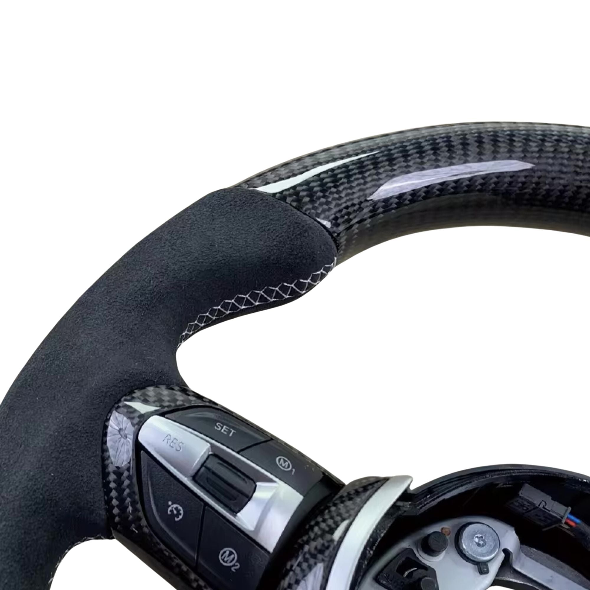 OPTIC Carbon Fibre Custom Steering Wheel For 1, 2, 3, 4 Series