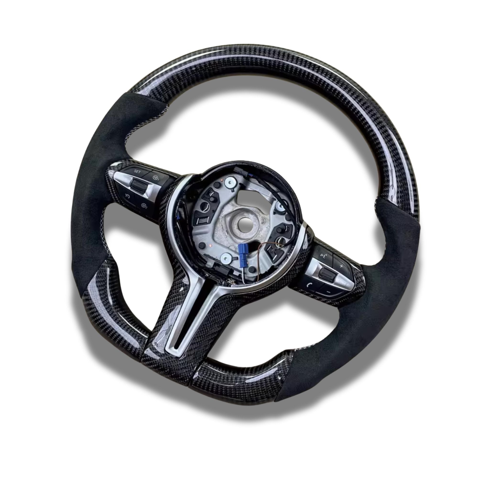 OPTIC Carbon Fibre Custom Steering Wheel For 1, 2, 3, 4 Series