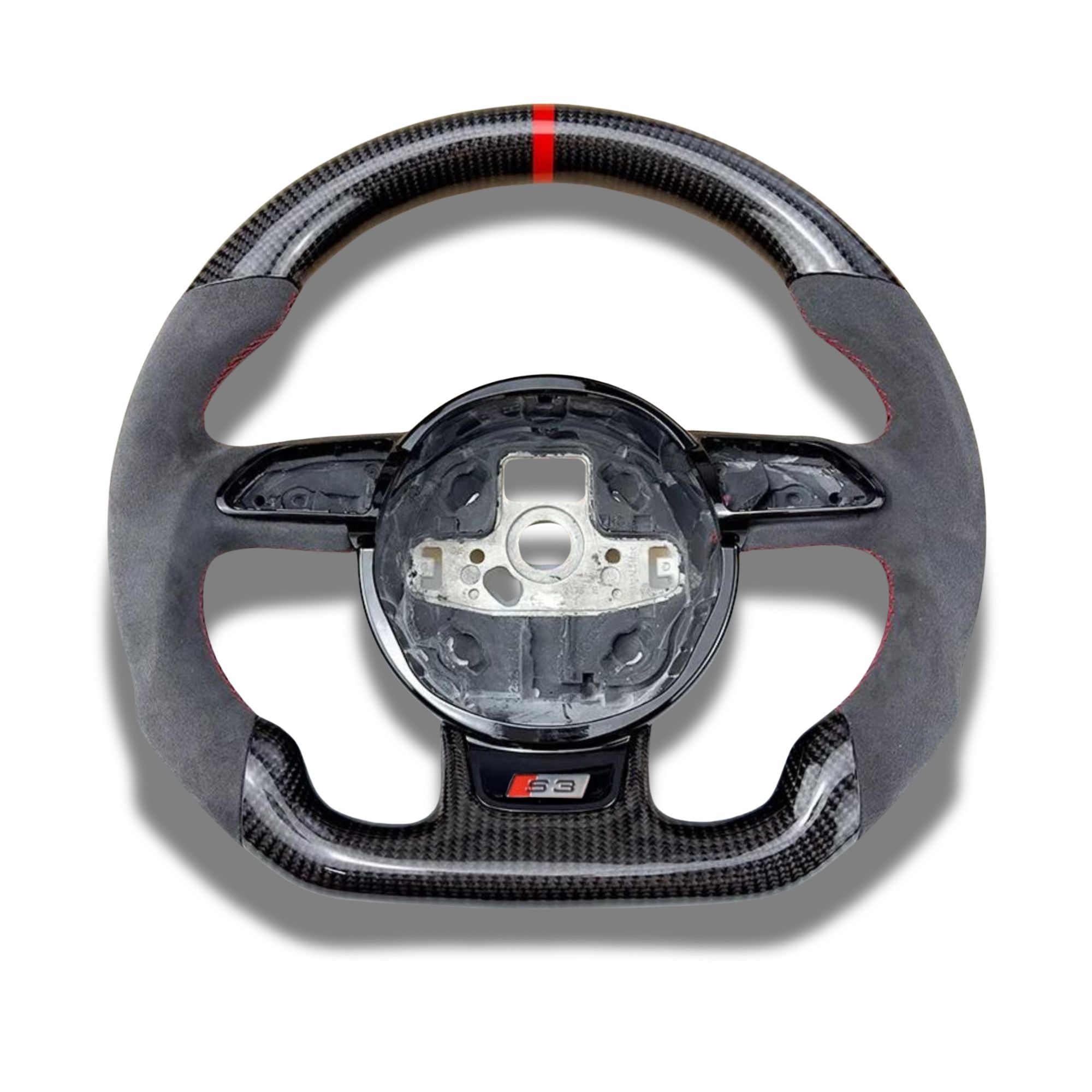 OPTIC Carbon Fibre Custom Steering Wheel For A3 S3 RS3 8V (2013-2016)