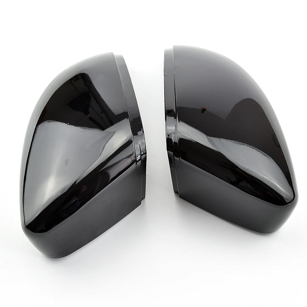 Gloss Black Mirror Covers For Scirocco / Beetle / Jetta (2009+)