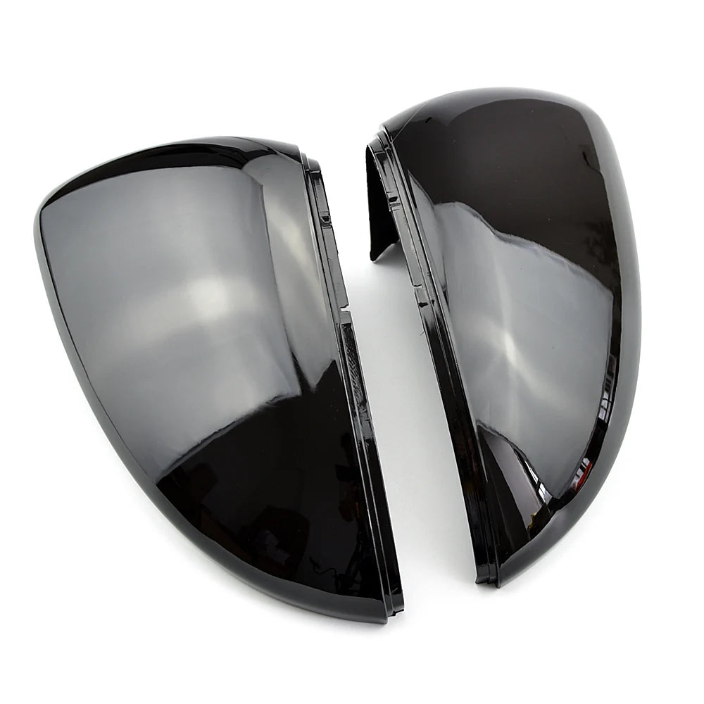 Gloss Black Mirror Covers For Scirocco / Beetle / Jetta (2009+)