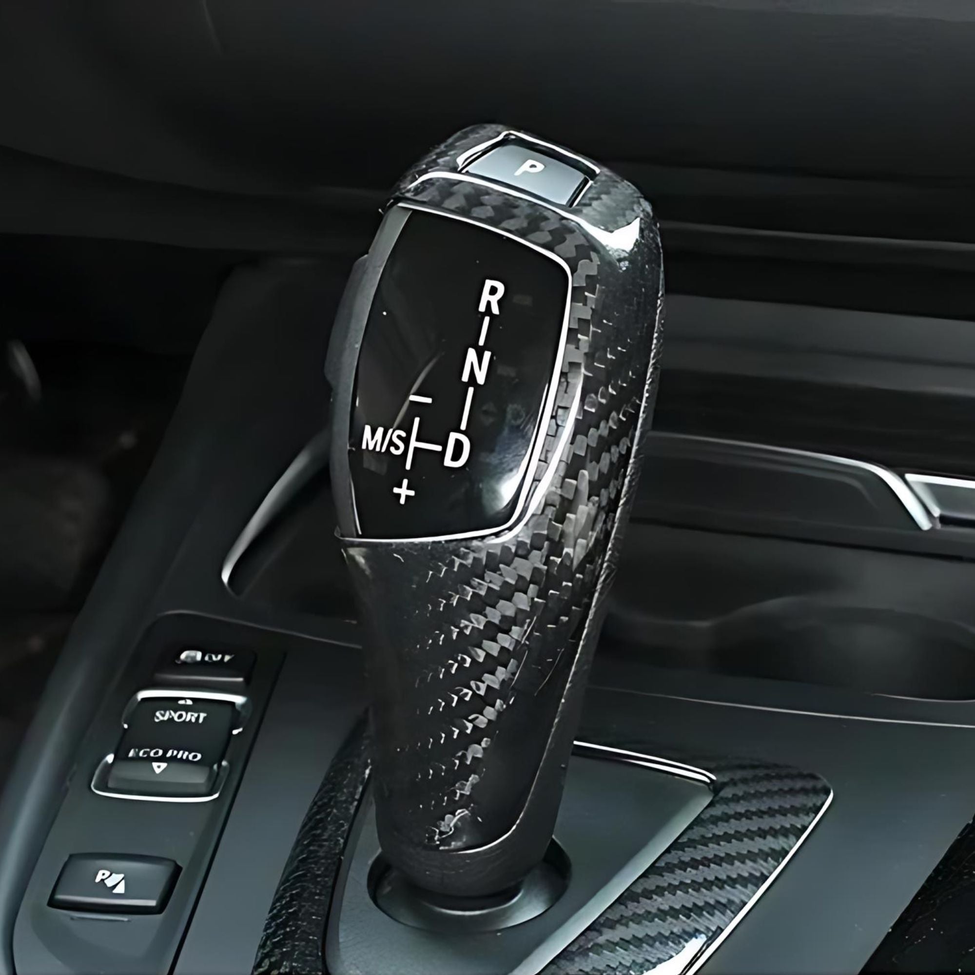 Carbon Fibre Gear Selector Trim For 1, 2, 3, 4 Series