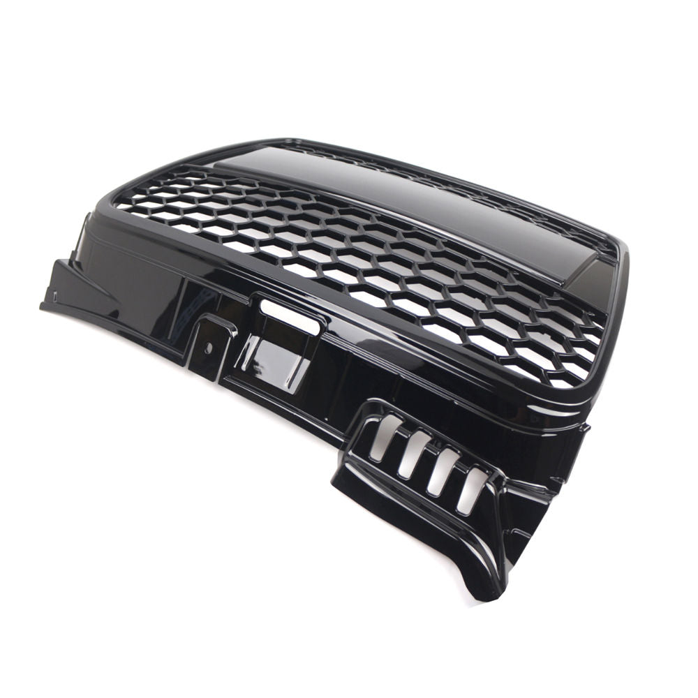 Audi A4 B7 RS4 Style Gloss Black Honeycomb Grill (2005-2008)