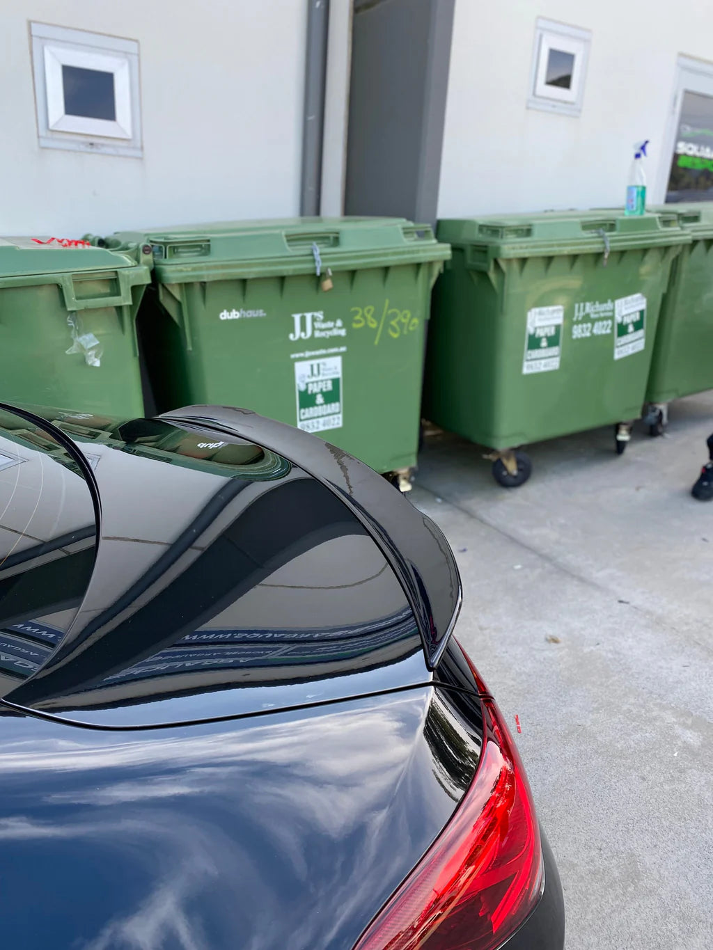 Mercedes CLA W118 Gloss Black P Style Rear Spoiler (2019+)