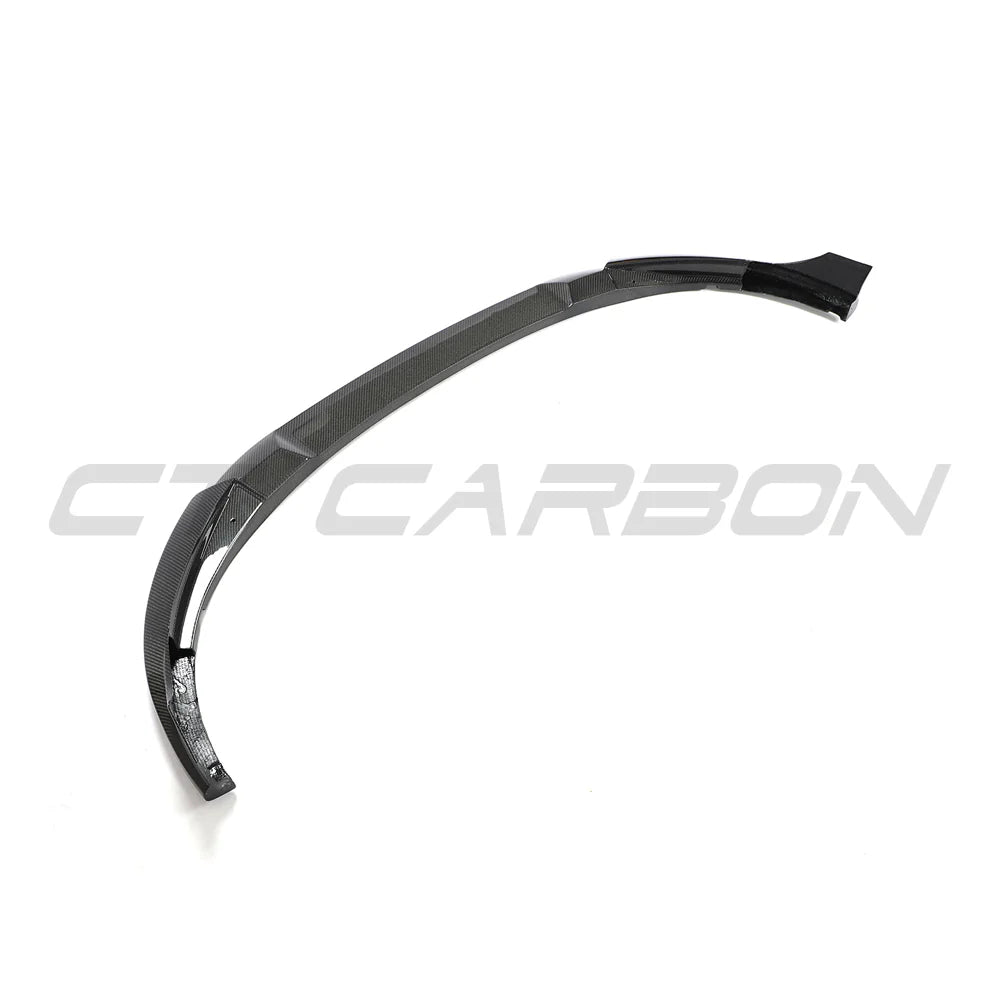 VW GOLF MK8 GTI CARBON FIBRE FRONT SPLITTER BY CT CARBON