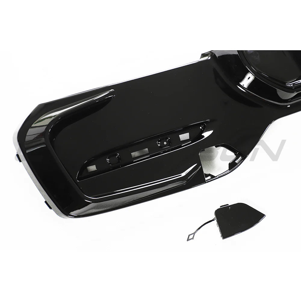 BMW F20/F21 1 SERIES GLOSS BLACK DIFFUSER TWIN LEFT - CT CARBON