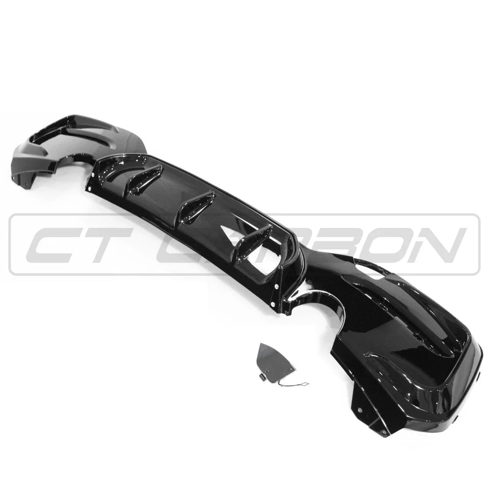 BMW F20/F21 1 SERIES LCI GLOSS BLACK DIFFUSER - CT CARBON