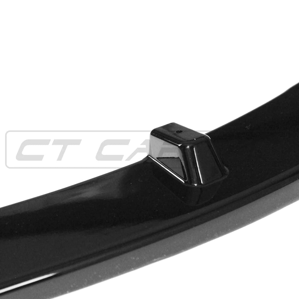 VW GOLF GTD/GTI MK6 2009-2013 GLOSS BLACK SPLITTER - CT CARBON