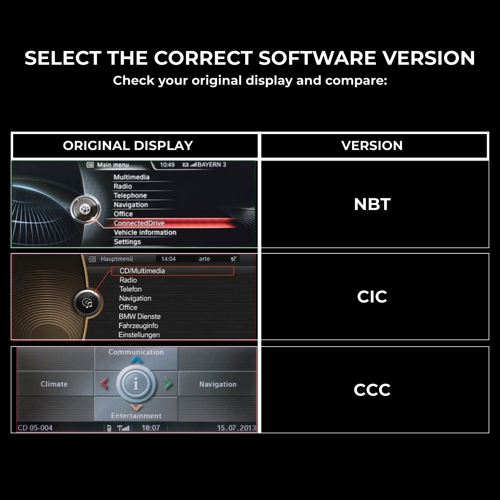 BMW X5/X6 E70/E71 | 12.3" Apple CarPlay/Android Auto Touchscreen Display | (2007-2014)