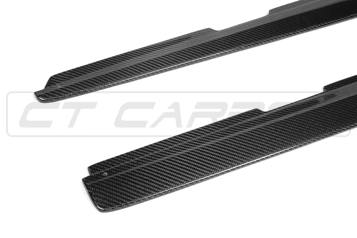 BMW SÉRIES 1 & 2 F20/F22/F23 JUPES LATÉRALES EN FIBRE DE CARBONE - MP STYLE CT CARBONE